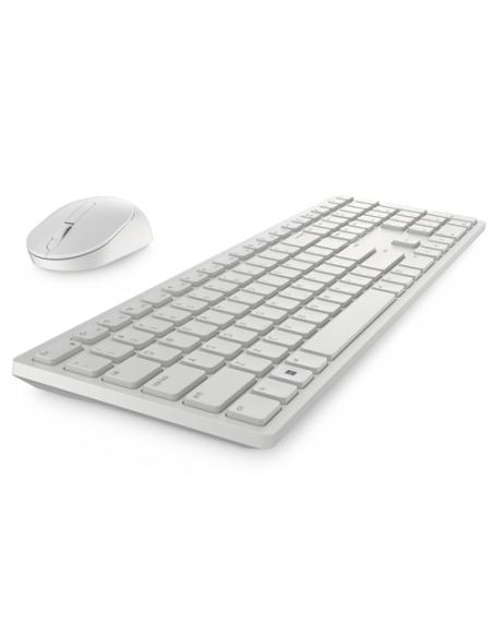 DELL Teclado y ratón Pro - KM5221W - español (QWERTY) - blanco
