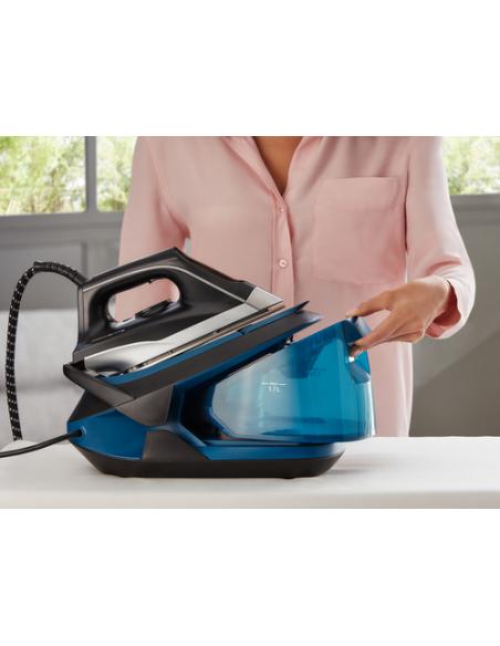 Rowenta VR8322 2600 W 1,7 L Suela Microsteam 400 Láser Negro, Azul