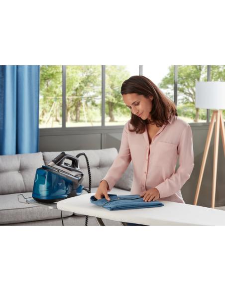 Rowenta VR8322 2600 W 1,7 L Suela Microsteam 400 Láser Negro, Azul