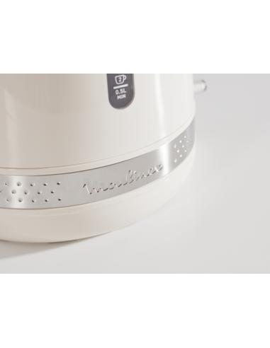Moulinex BY320A tetera eléctrica 1,7 L 2400 W Marfil