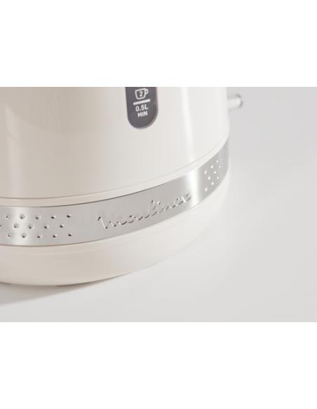 Moulinex BY320A tetera eléctrica 1,7 L 2400 W Marfil