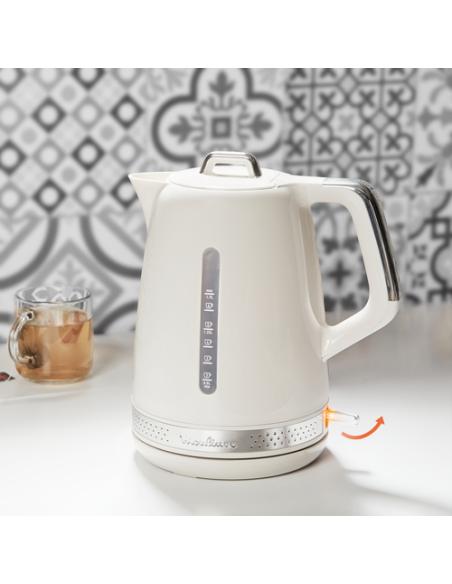 Moulinex BY320A tetera eléctrica 1,7 L 2400 W Marfil