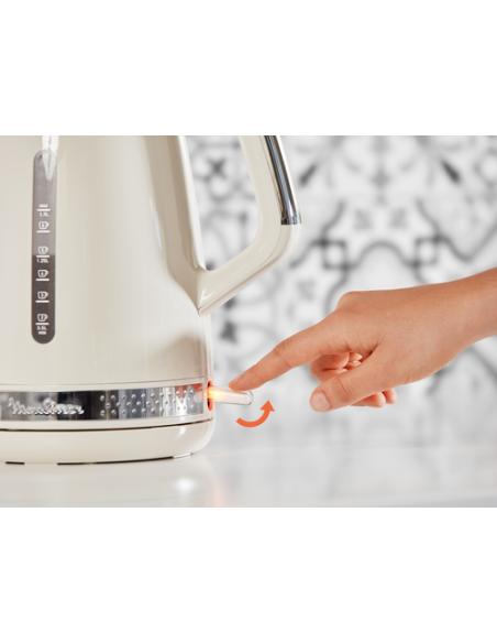 Moulinex BY320A tetera eléctrica 1,7 L 2400 W Marfil