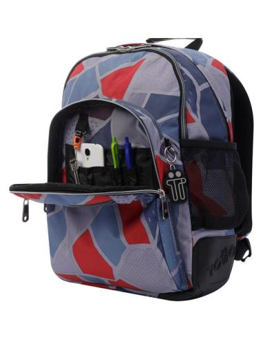Totto Crayoles mochila Mochila escolar Gris, Rojo Poliéster
