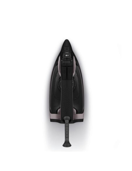 Rowenta DW4345 Plancha a vapor Suela de acero inoxidable 2600 W Negro, Rosa