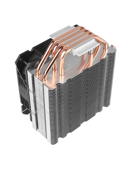 Antec A400i Conjunto de chips Refrigerador de aire 12 cm Negro, Cobre, Plata 1 pieza(s)