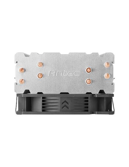 Antec A400i Conjunto de chips Refrigerador de aire 12 cm Negro, Cobre, Plata 1 pieza(s)