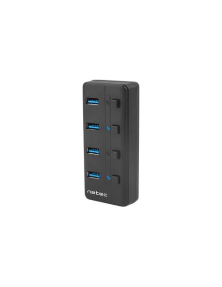 NATEC MANTIS USB 2.0 Type-B 5000 Mbit/s Negro