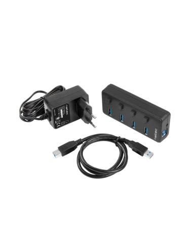 NATEC MANTIS USB 2.0 Type-B 5000 Mbit/s Negro