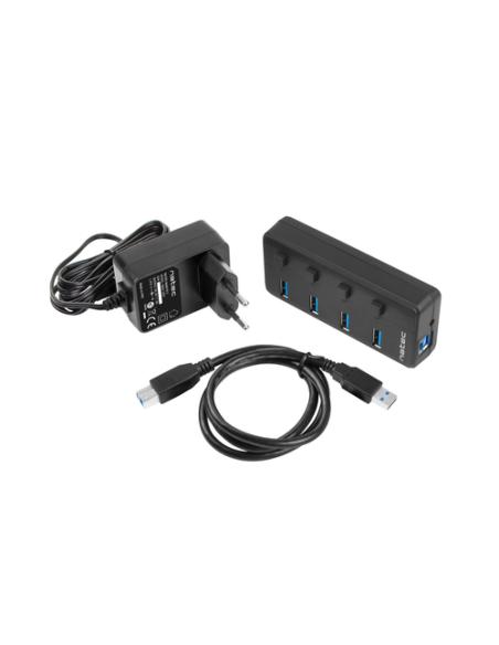 NATEC MANTIS USB 2.0 Type-B 5000 Mbit/s Negro