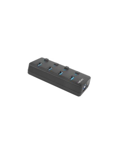 NATEC MANTIS USB 2.0 Type-B 5000 Mbit/s Negro