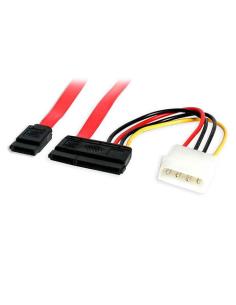StarTech.com Cable Combo de Alimentación y Datos SATA Serial ATA – 6 pulgadas