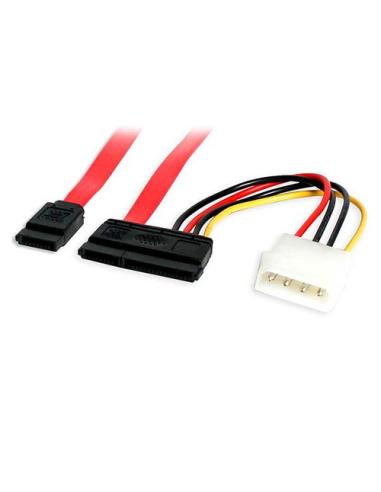 StarTech.com Cable Combo de Alimentación y Datos SATA Serial ATA – 6 pulgadas