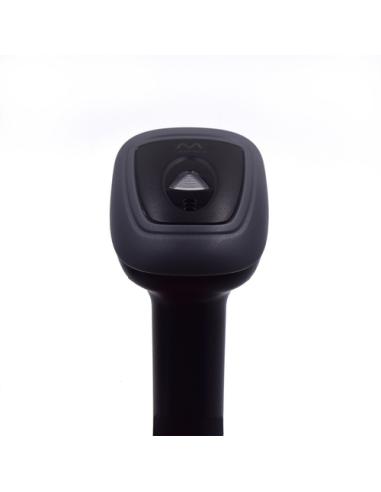 Ewent EW3440 lector de código de barras Lector de códigos de barras portátil 1D/2D Negro