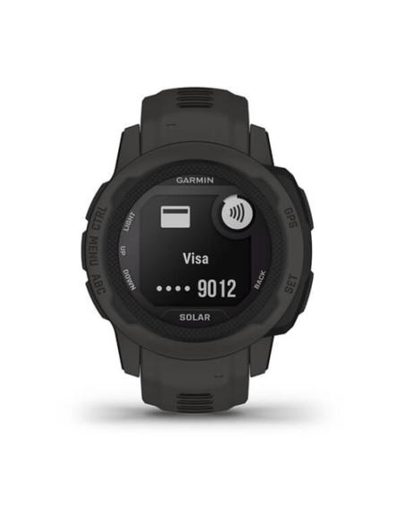 Garmin Instinct 2S Solar 2,01 cm (0.79") MIP 40 mm Digital 156 x 156 Pixeles Grafito GPS (satélite)