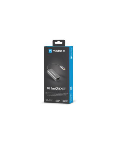 NATEC Cricket USB 3.2 Gen 1 (3.1 Gen 1) Type-C Gris