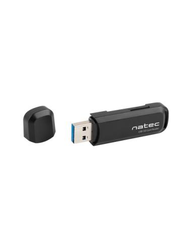 NATEC Scarab 2 lector de tarjeta USB 3.2 Gen 1 (3.1 Gen 1) Type-A Negro