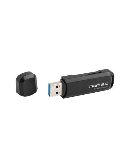 NATEC Scarab 2 lector de tarjeta USB 3.2 Gen 1 (3.1 Gen 1) Type-A Negro