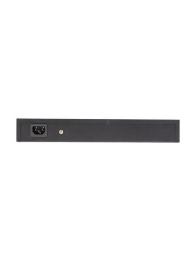 Lanberg RSFE-16P-2C-250 switch No administrado Gigabit Ethernet (10/100/1000) Energía sobre Ethernet (PoE) 1U Negro