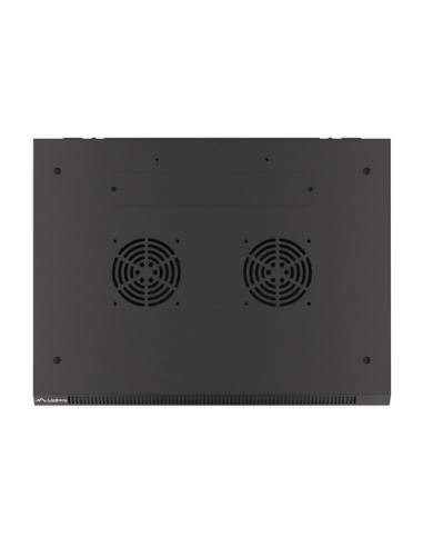 Lanberg WF01-6427-10B armario rack 27U Bastidor de pared Negro