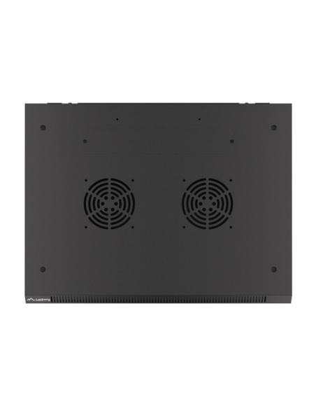Lanberg WF01-6427-10B armario rack 27U Bastidor de pared Negro