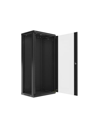 Lanberg WF01-6427-10B armario rack 27U Bastidor de pared Negro