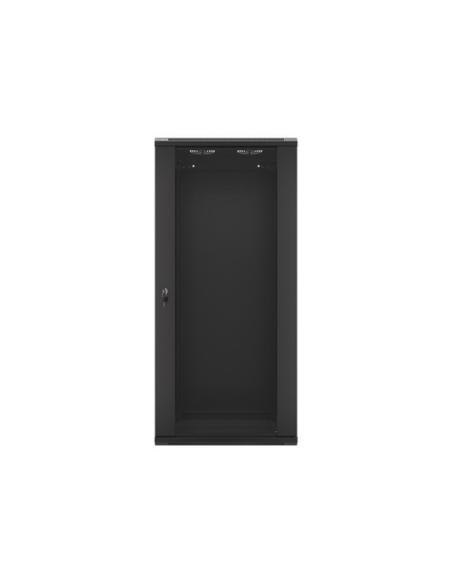 Lanberg WF01-6427-10B armario rack 27U Bastidor de pared Negro