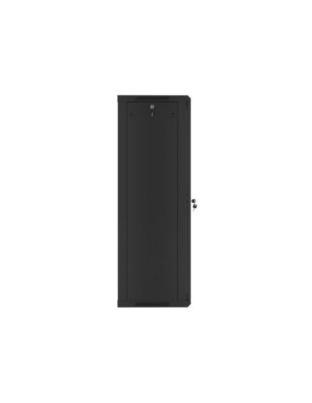 Lanberg WF01-6427-10B armario rack 27U Bastidor de pared Negro