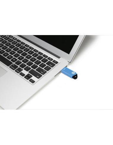 HP v150w unidad flash USB 128 GB USB tipo A 2.0 Negro, Azul