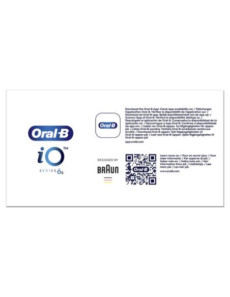 Oral-B iO 6 Adulto Cepillo dental vibratorio Negro
