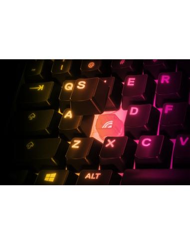 Steelseries APEX 3 TKL teclado Juego USB QWERTY Inglés de EE. UU. Negro