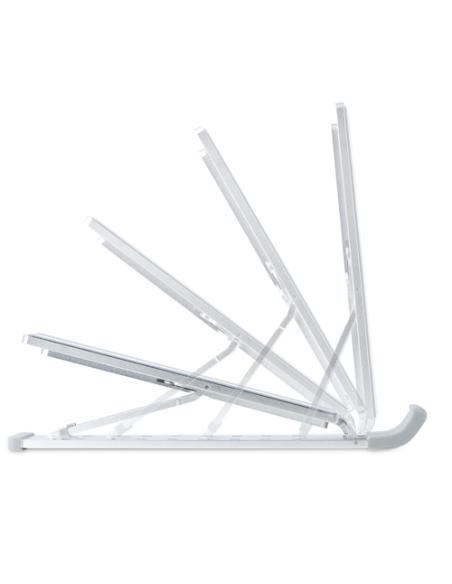 StarTech.com Soporte Elevador Plegable para Ordenador Portátil - Riser Ajustable Portátil Ergonómico para Ordenador Laptop - Est