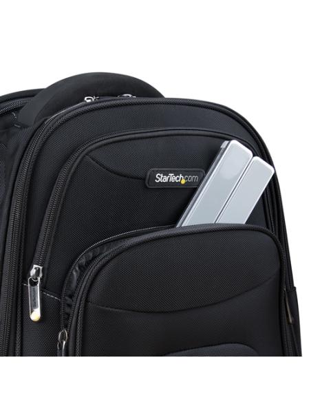 StarTech.com Soporte Elevador Plegable para Ordenador Portátil - Riser Ajustable Portátil Ergonómico para Ordenador Laptop - Est