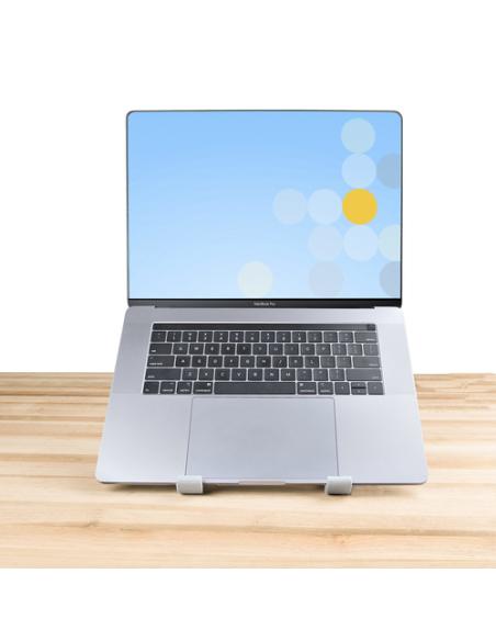 StarTech.com Soporte Elevador Plegable para Ordenador Portátil - Riser Ajustable Portátil Ergonómico para Ordenador Laptop - Est