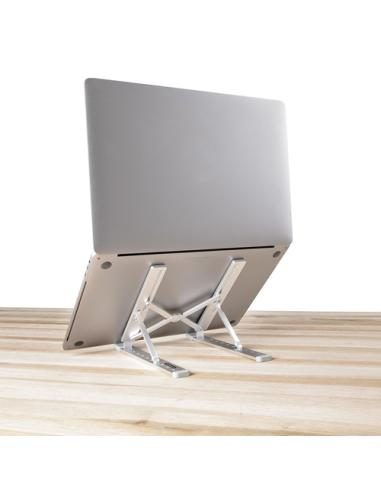 StarTech.com Soporte Elevador Plegable para Ordenador Portátil - Riser Ajustable Portátil Ergonómico para Ordenador Laptop - Est