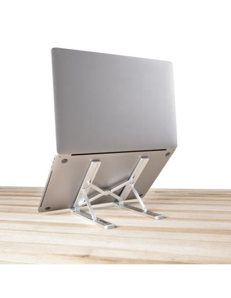 StarTech.com Soporte Elevador Plegable para Ordenador Portátil - Riser Ajustable Portátil Ergonómico para Ordenador Laptop - Est
