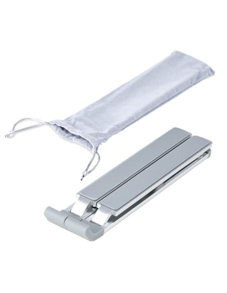StarTech.com Soporte Elevador Plegable para Ordenador Portátil - Riser Ajustable Portátil Ergonómico para Ordenador Laptop - Est