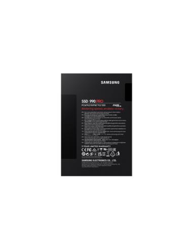 Samsung 990 PRO 2 TB M.2 PCI Express 4.0 NVMe V-NAND MLC