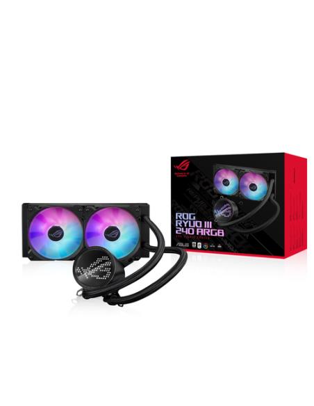 ASUS ROG Ryuo III 240 ARGB Procesador Kit de refrigeración líquida 12 cm Negro