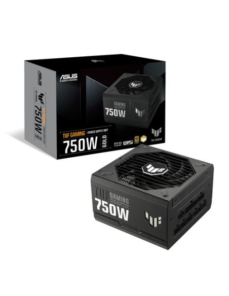 ASUS TUF Gaming 750W Gold unidad de fuente de alimentación 20+4 pin ATX ATX Negro