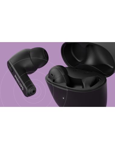 Philips 2000 series TAT2206BK/00 auricular y casco Auriculares True Wireless Stereo (TWS) Dentro de oído Llamadas/Música Bluetoo