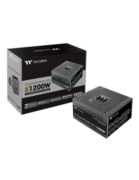 Thermaltake Toughpower GF3 unidad de fuente de alimentación 1200 W 24-pin ATX ATX Negro