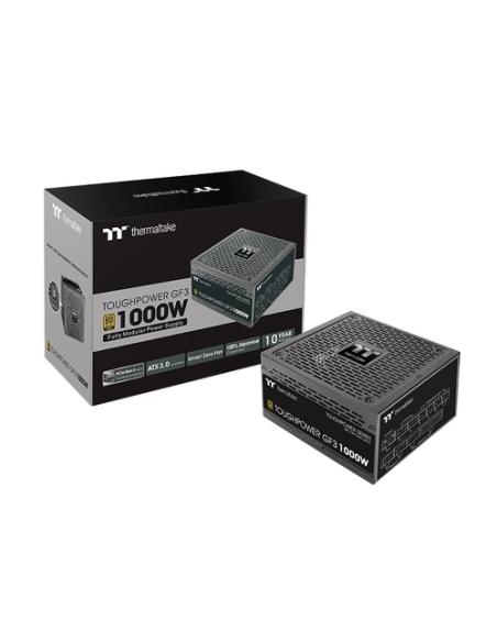 Thermaltake Toughpower GF3 unidad de fuente de alimentación 1000 W 24-pin ATX Negro