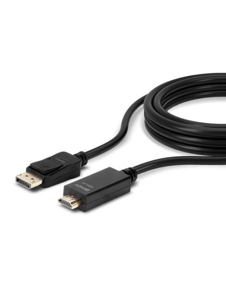 Lindy 36922 adaptador de cable de vídeo 2 m DisplayPort HDMI tipo A (Estándar) Negro