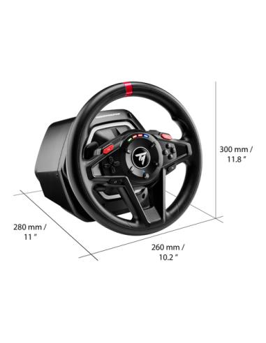 Thrustmaster T128 Negro USB Volante + Pedales Analógico PC, PlayStation 4, PlayStation 5