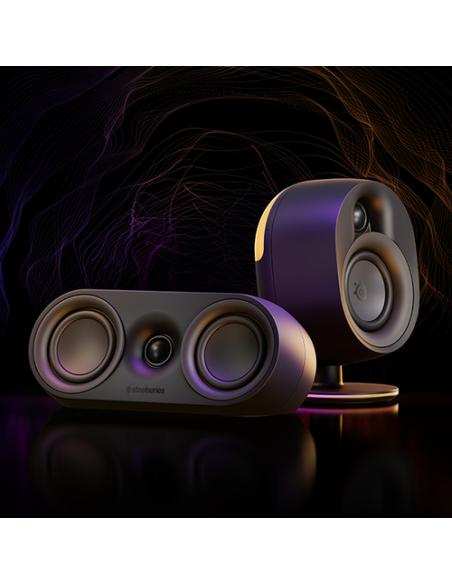 Steelseries Arena 9 conjunto de altavoces PC/ordenador portátil Negro 5.1 canales De 2 vías Bluetooth