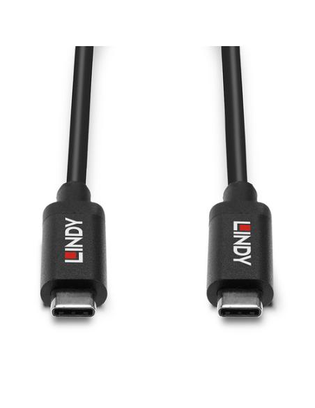 Lindy 43308 cable USB USB 3.2 Gen 2 (3.1 Gen 2) 5 m USB C Negro