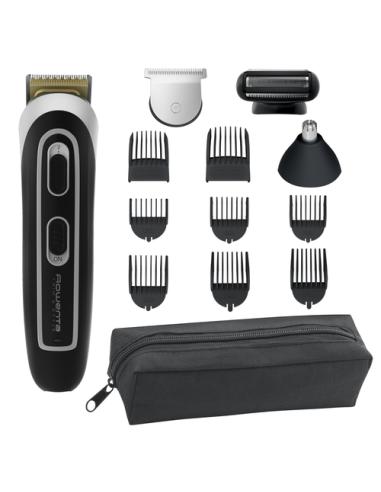 Rowenta TRIM & STYLE TN9140 Negro, Plata