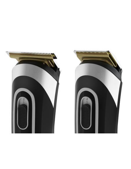 Rowenta TRIM & STYLE TN9140 Negro, Plata