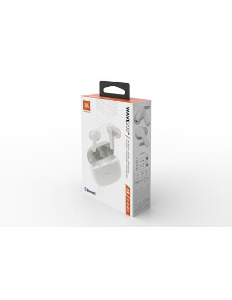 JBL Wave 200 TWS Auriculares Inalámbrico Dentro de oído Música Bluetooth Blanco